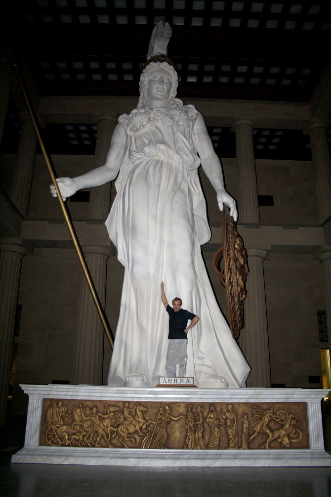Percy Jackson Athena Vlad's Cinematic Sculpture